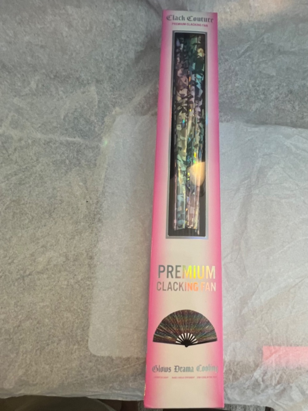 Clacking Fan - Multi Color Unisex NIB - Picture 3 of 8